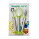 SET 3 CUTITE MODELATOARE, INOX,A04222