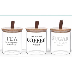 SET 3 PIESE RECIPIENT CU CAPAC, LUNGIME 13 CM, A13800