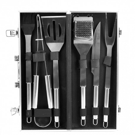 SET 6 PIESE USTENSILE GRATAR + GEANTA ALUMINIUM, A13157