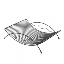 FRUCTIERA INOX, LUNGIME 28 CM. LATIME 24 CM, INALTIME 7 CM, A11942